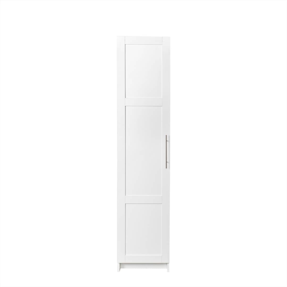 Stackable Storage Cabinet, White