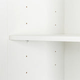 Stackable Storage Cabinet, White