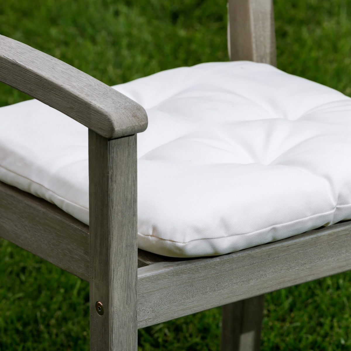 Stacking Chair Cushions, Cream Set of 2