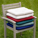 Stacking Chair Cushions, Cream Set of 2