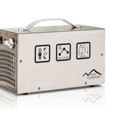 Stainless Steel Commercial Ozone Generator UV Air Purifier 6,000 to 12,000 mg/hr Industrial Stregnth - Silver