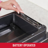 Stainless Steel Slim Sensor Trash Can, 11.8-Gallon, Batteries Included, Charcoal, Wastebasket for Home/Kitchen/Hotel/Lobby