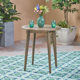 Stamford Outdoor Bistro Table by Christopher Knight Home - 27.5"W x 27.5"D x 30"H