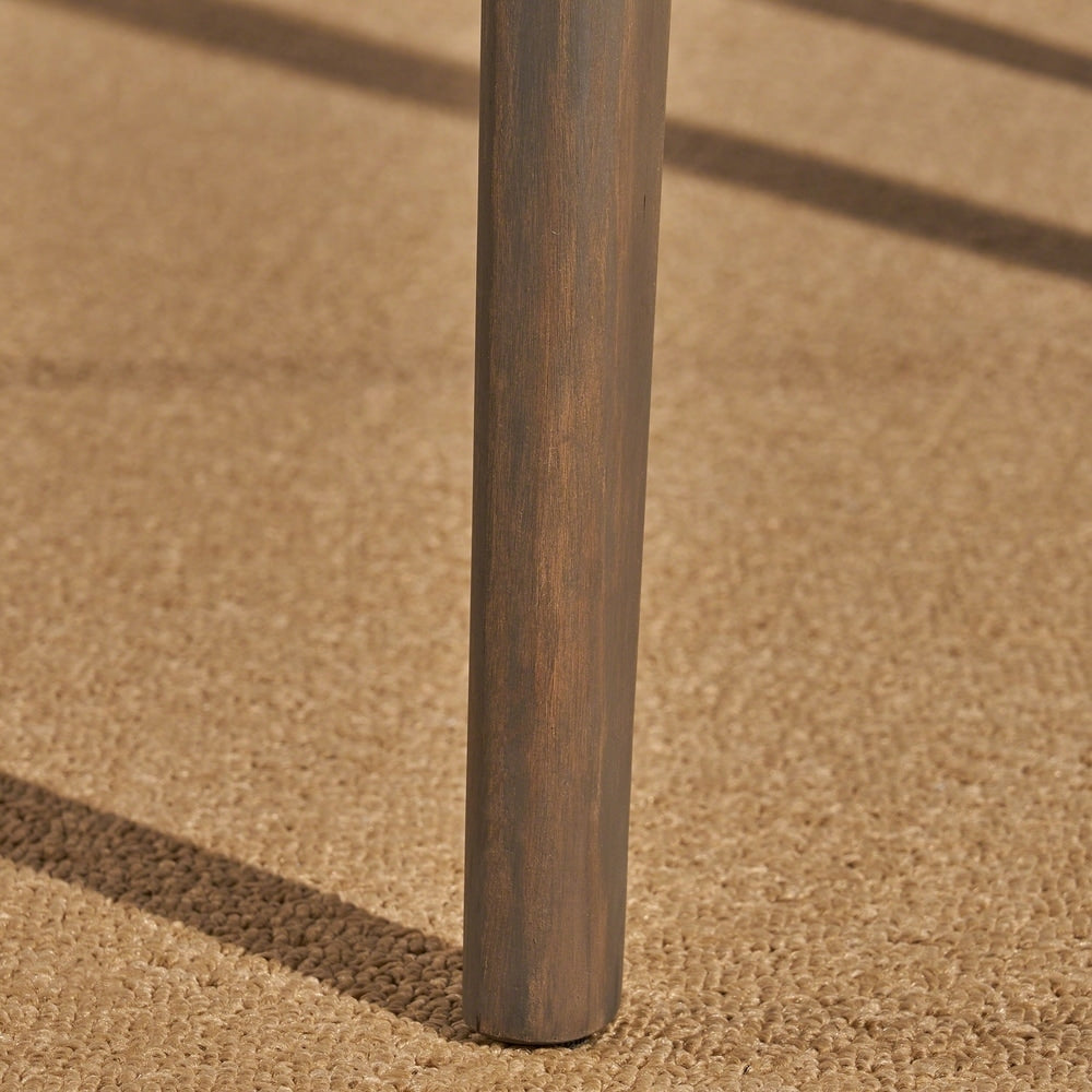 Stamford Outdoor Rustic Acacia Wood Slat Top Bar Table by Christopher Knight Home - 39.75"L x 30.50"W x 39.75"H