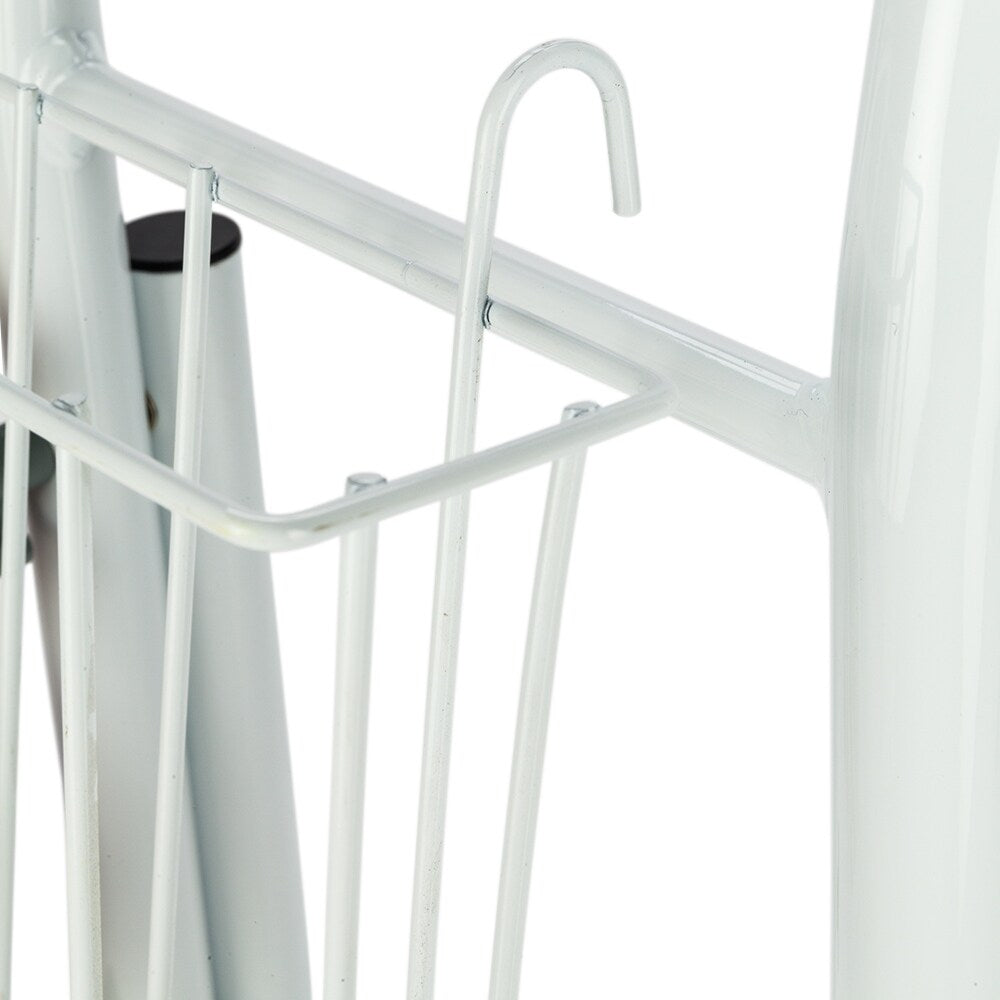 Stand Alone Toilet Safety Grab Rail with Magazine Rack