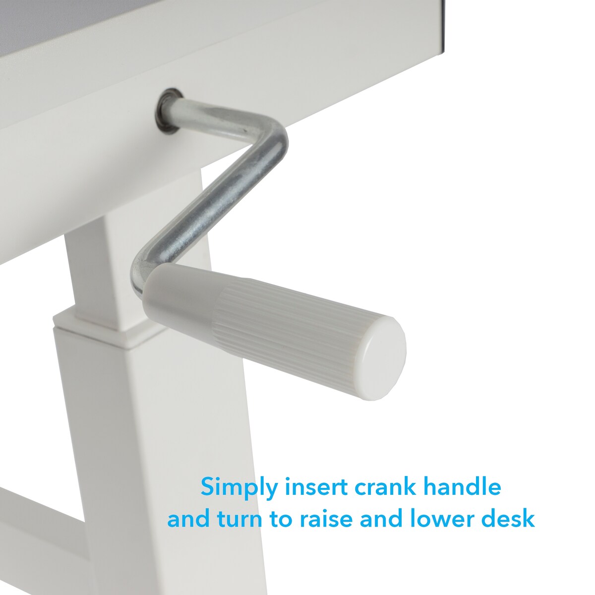 Standing Desk w/ Casters Student Desks Height Adjustable Writing Desks