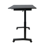 Standing Desk w/ Casters Student Desks Height Adjustable Writing Desks