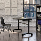 Standing Desk w/ Casters Student Desks Height Adjustable Writing Desks