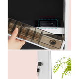 Standing Mirror Jewelry Cabinet, Armoire Organizer