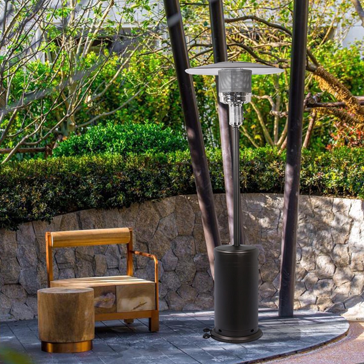 Standing Patio Heater Iron