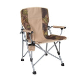 Stansport Apex Camo Chair - 25.2" L x 20.9" W x 36.6" H