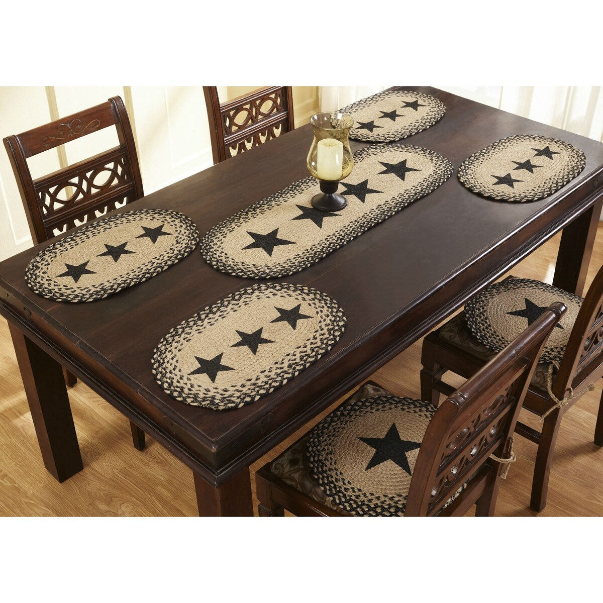 Better Trends Whimsical Collection Runner for Dining Table, 100% Jute,