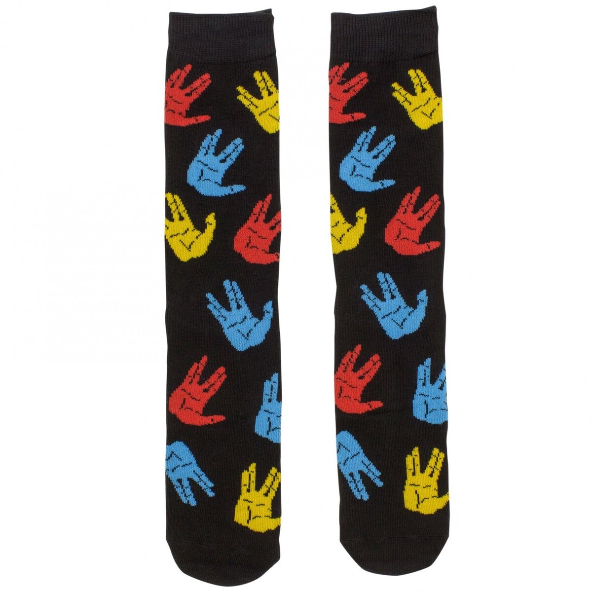 Star Trek Spock Assorted 6Pack Crew Socks