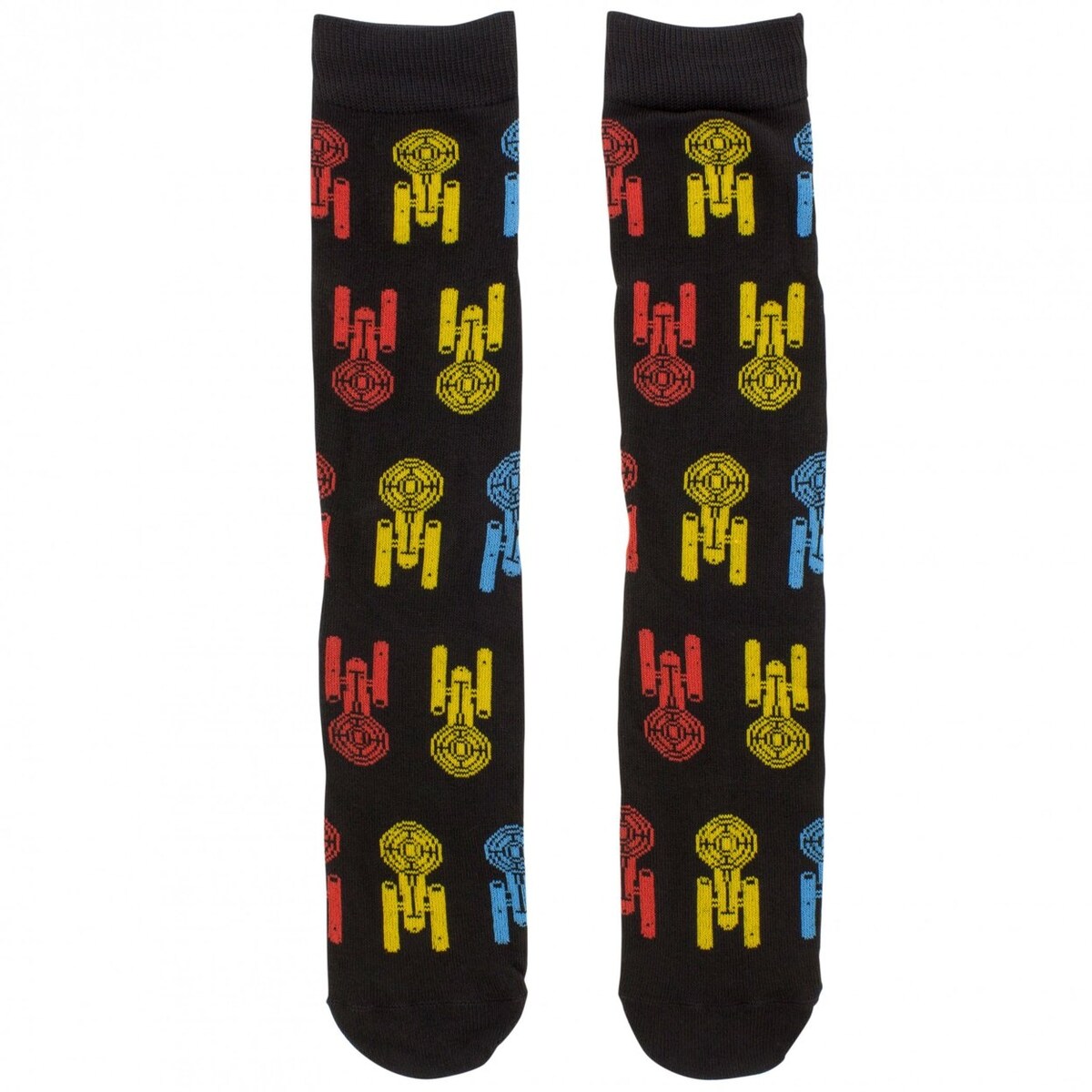 Star Trek Spock Assorted 6Pack Crew Socks