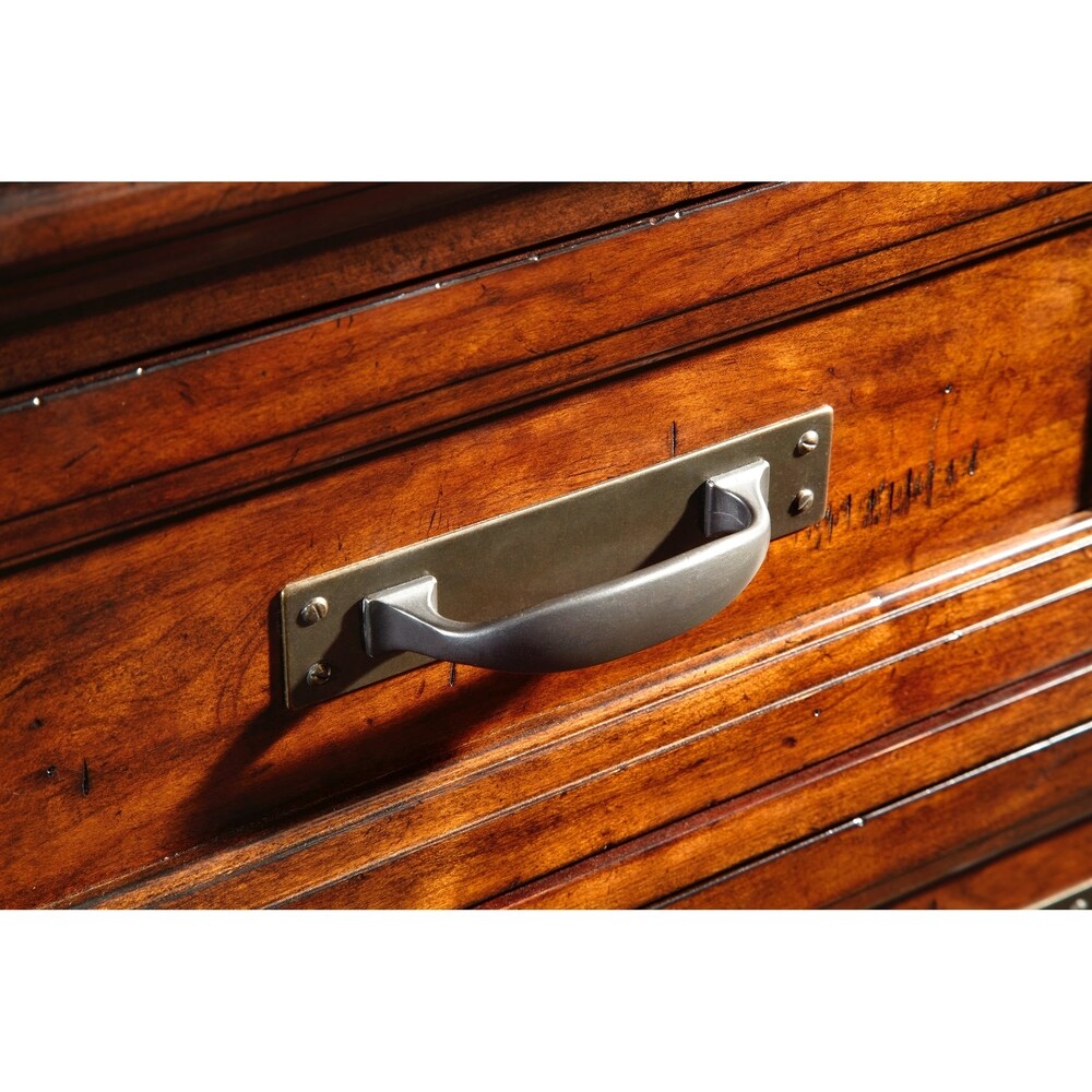 Intercon Star Valley Rustic Cherry 2-drawer Nightstand