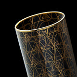 Star Wars Deco Gold Glass Tall Drinking Glasses - 13.5 oz - Set of 4 - 13.5 oz