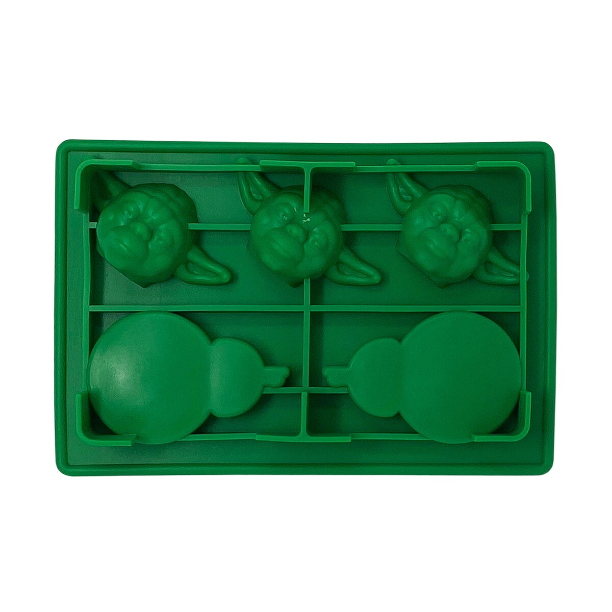 Star Wars Silicone Ice Tray and Chocolate Mold - Yoda & BB8
