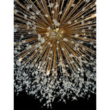 Starburst Chandelier 47" Wide Crystal Lighting Fixture