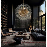 Starburst Chandelier 47" Wide Crystal Lighting Fixture