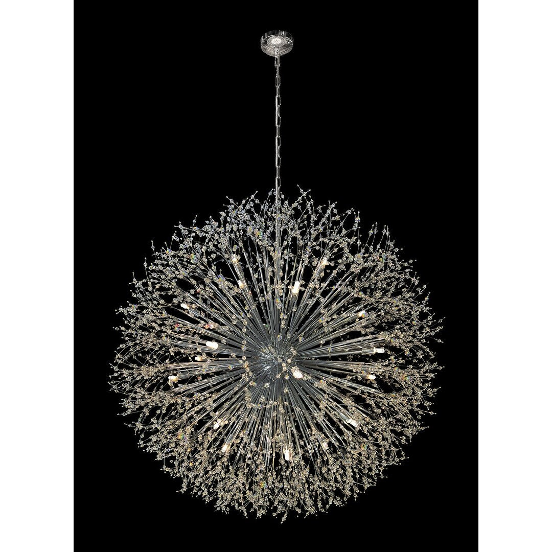 Starburst Chandelier 47" Wide Crystal Lighting Fixture