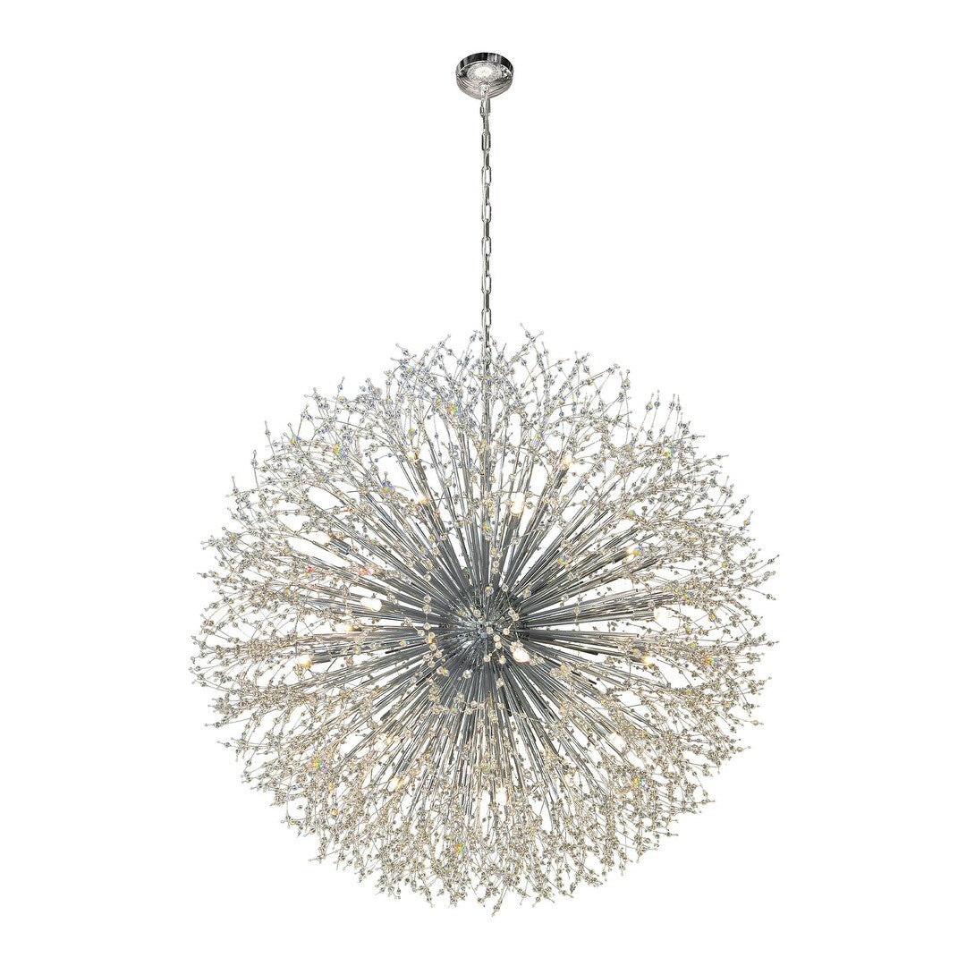 Starburst Chandelier 47" Wide Crystal Lighting Fixture