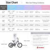 Stargirl Kids Bike Girls 14 Inch Children's Bicycle with Basket for Age 3-12 Years