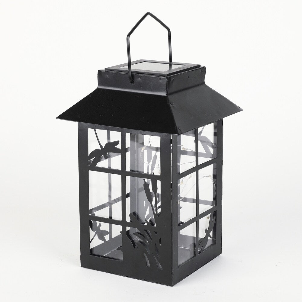 Hudson 8.1-in Outdoor Solar Light Lantern by Havenside Home