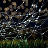 Starry Solar String Lights Cool White Fairy LED Lights Pure Garden