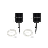 Starry Solar String Lights Cool White Fairy LED Lights Pure Garden
