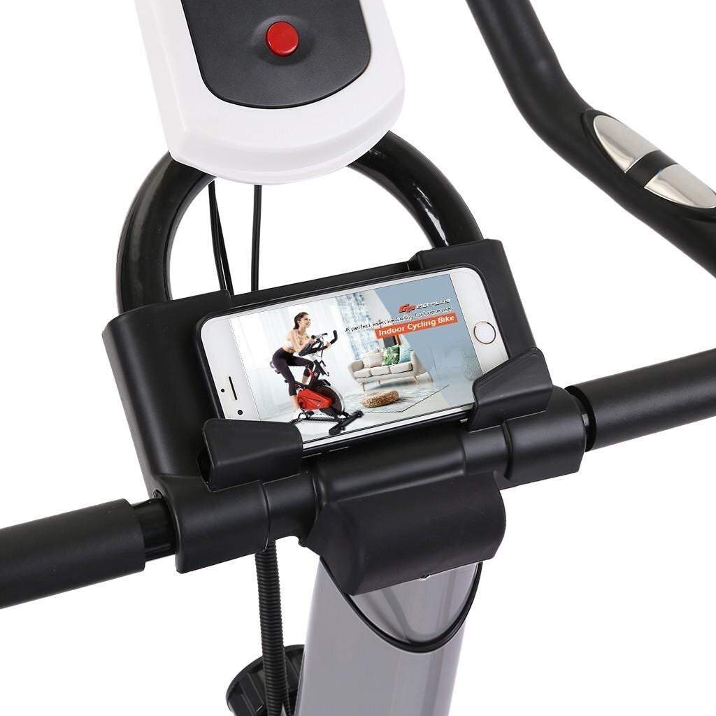 Stationary Indoor Bicycle-Bicycle With Tabslet Stand And Comfortable Cushion
