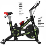 Stationary Indoor Bicycle-Bicycle With Tabslet Stand And Comfortable Cushion