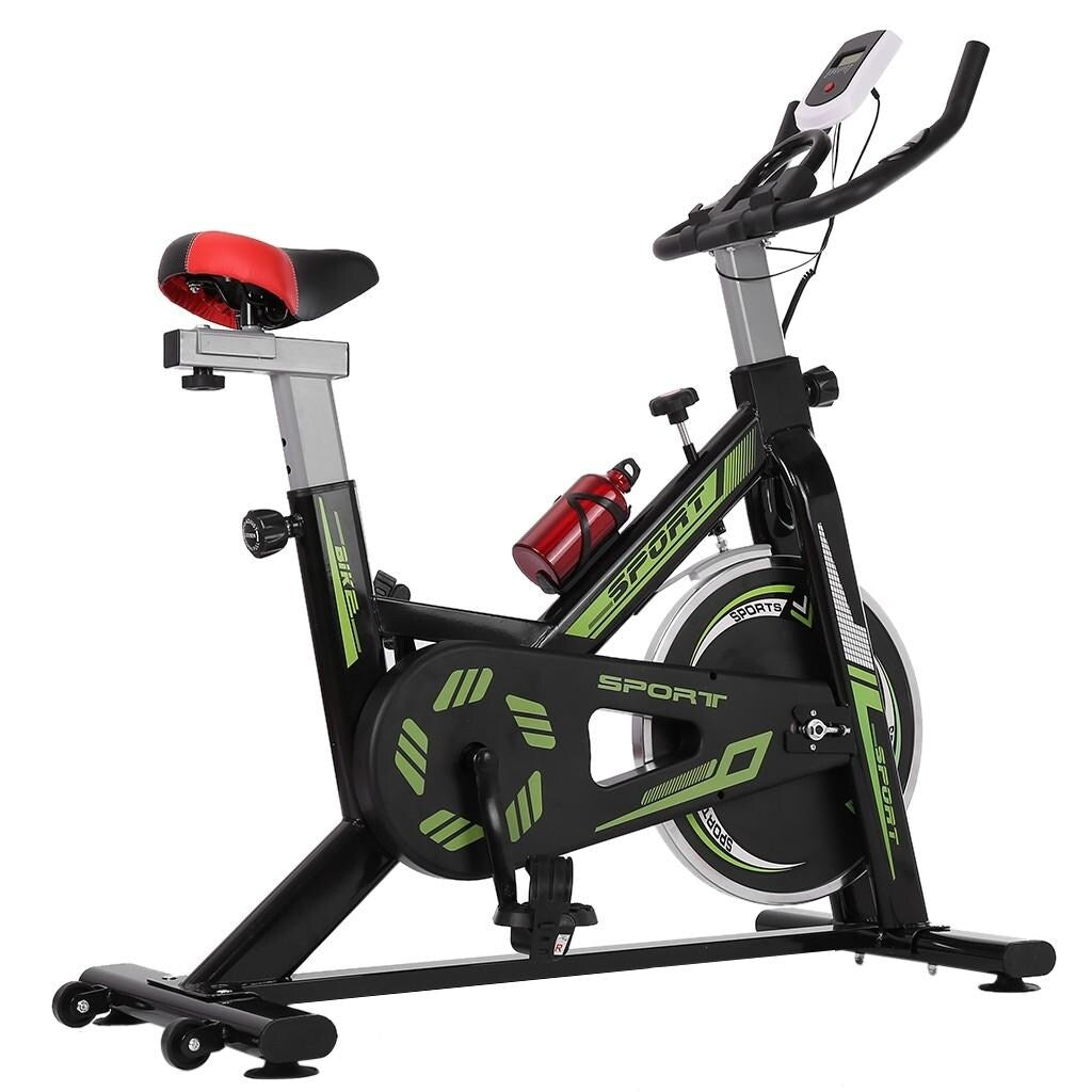 Stationary Indoor Bicycle-Bicycle With Tabslet Stand And Comfortable Cushion