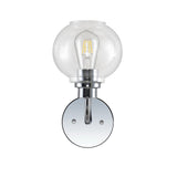 Staunton Iron/Seeded Glass Cottage Rustic LED Vanity Light, by JONATHAN Y