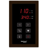 SteamSpa Oasis 12 KW QuickStart Steam Bath Generator Package with Built-in Auto Drain in Oil Rubbed Bronze
