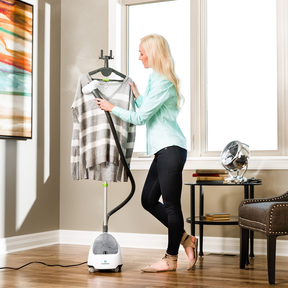 Steamfast SF-520 Full Size Fabric Steamer with Insulated Hose