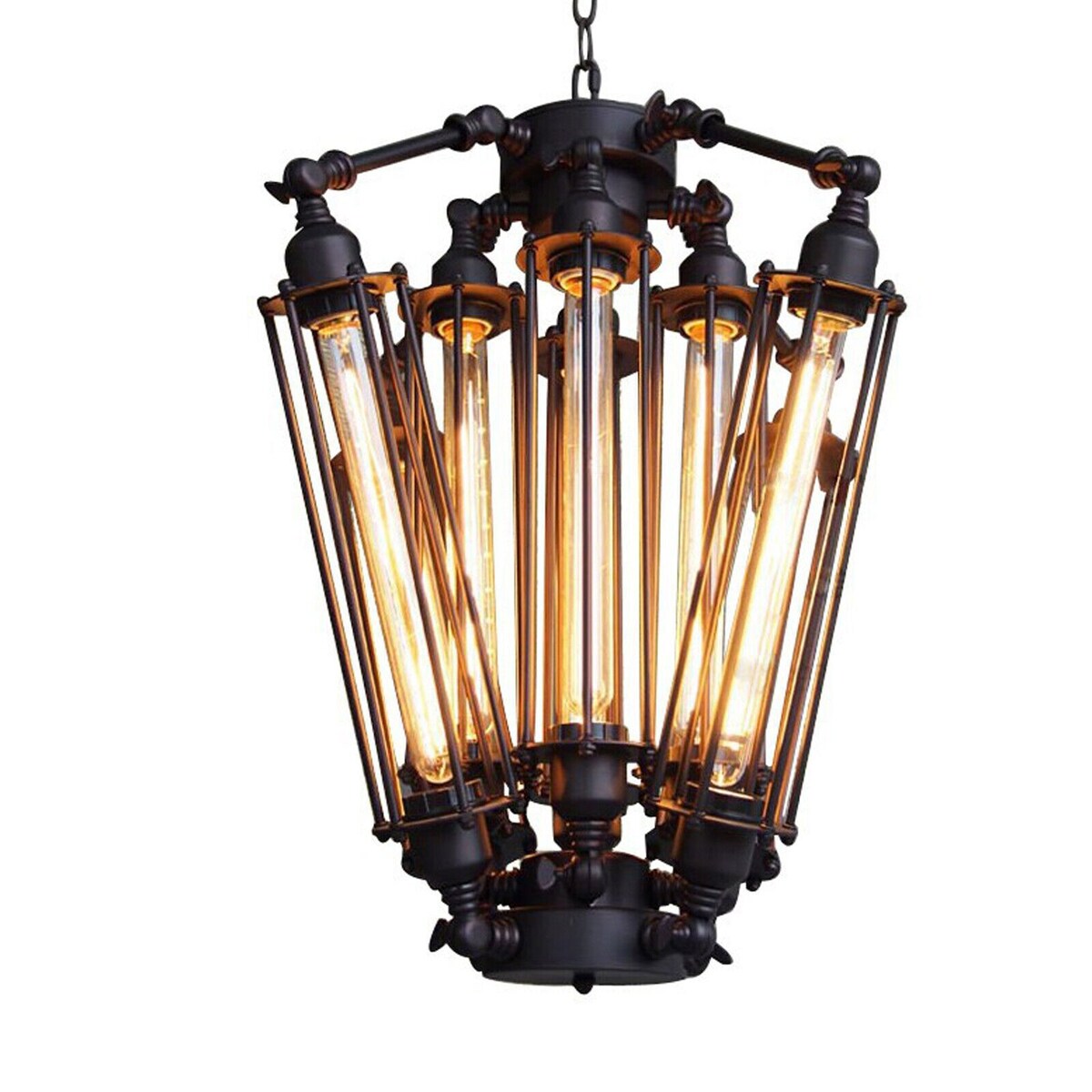 Steampunk Pendant Hanging Lamp Chandelier