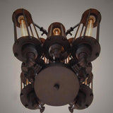 Steampunk Pendant Hanging Lamp Chandelier