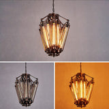 Steampunk Pendant Hanging Lamp Chandelier
