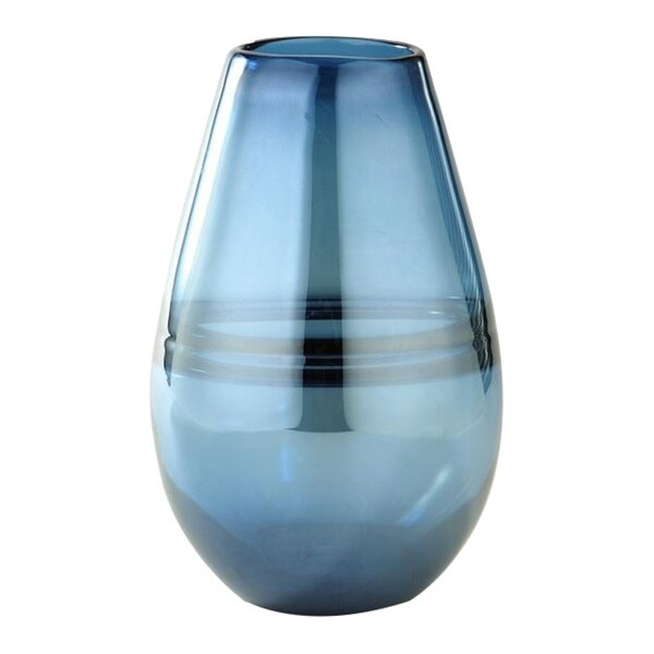 Porch & Den Martinazzi Steel Blue Small Vase