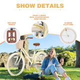 Steel Frame, Multiple Colors, for 10+Years Old Girls Bike, 24 inch wheel