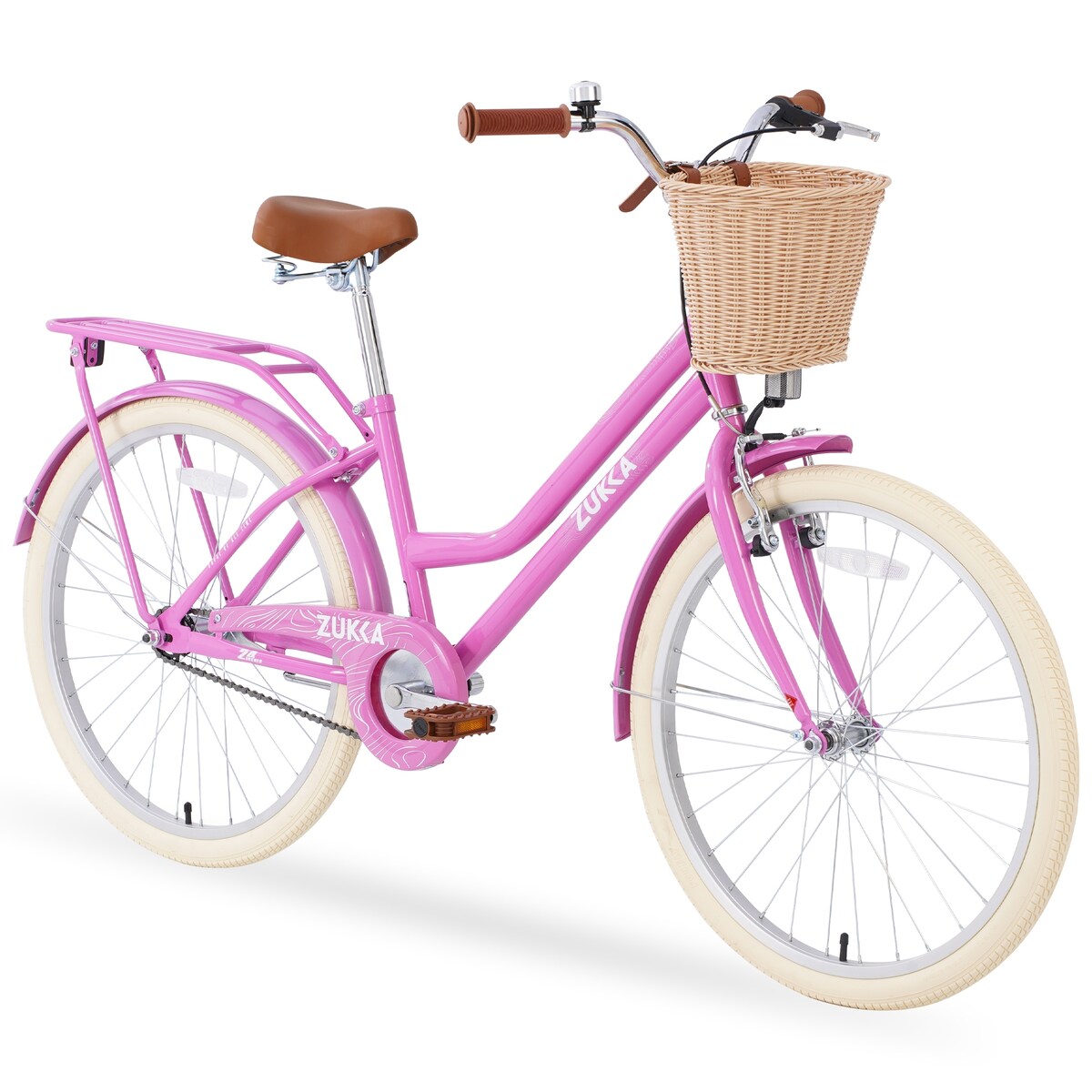 Steel Frame, Multiple Colors, for 10+Years Old Girls Bike, 24 inch wheel