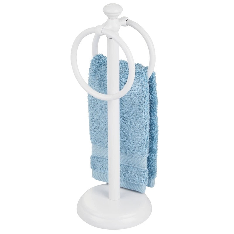 Steel Towel Rack Holder Stand for Bathroom Vanity Countertops