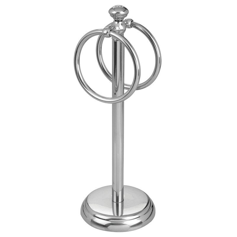 Steel Towel Rack Holder Stand for Bathroom Vanity Countertops