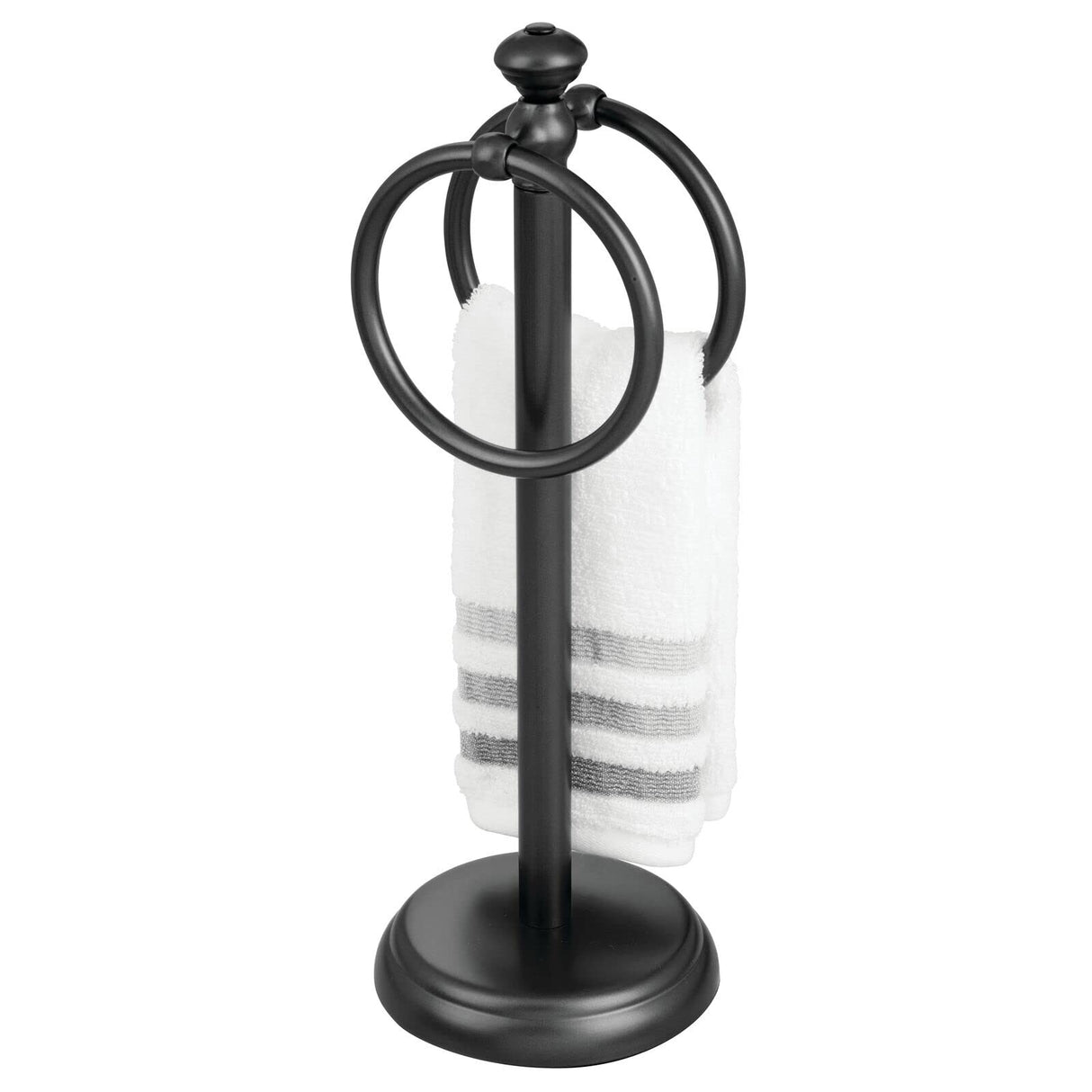 Steel Towel Rack Holder Stand for Bathroom Vanity Countertops