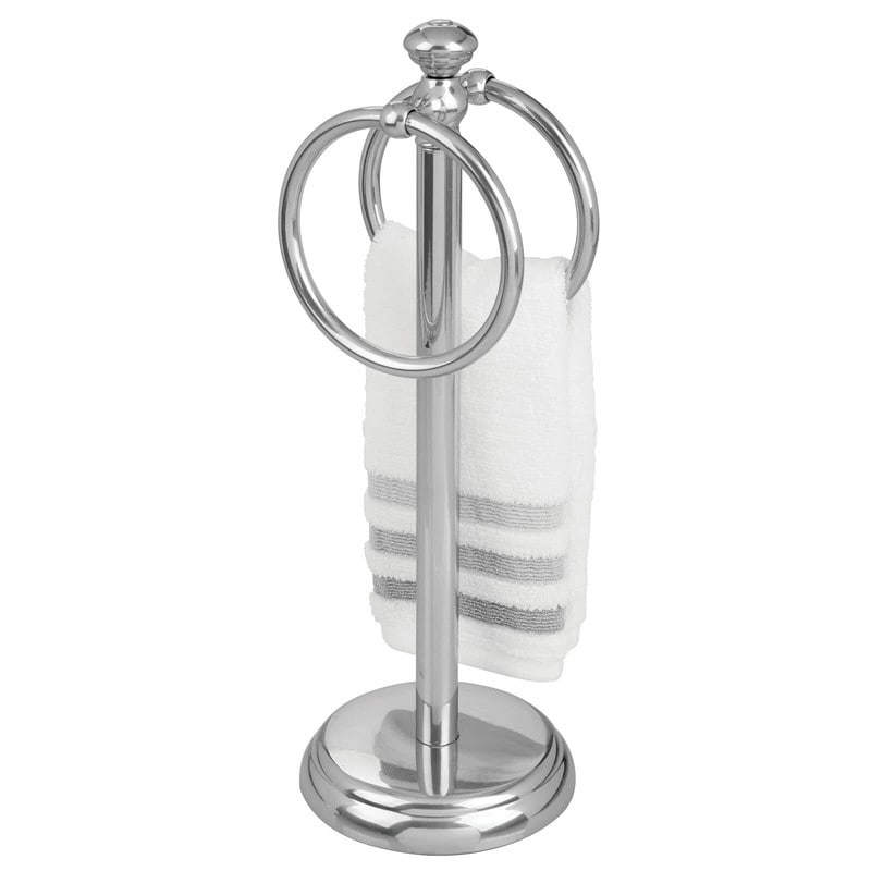 Steel Towel Rack Holder Stand for Bathroom Vanity Countertops