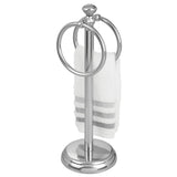 Steel Towel Rack Holder Stand for Bathroom Vanity Countertops