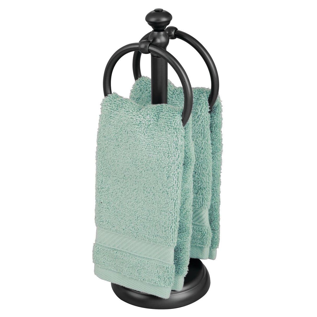 Steel Towel Rack Holder Stand for Bathroom Vanity Countertops