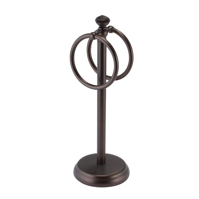 Steel Towel Rack Holder Stand for Bathroom Vanity Countertops