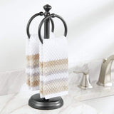 Steel Towel Rack Holder Stand for Bathroom Vanity Countertops
