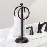 Steel Towel Rack Holder Stand for Bathroom Vanity Countertops